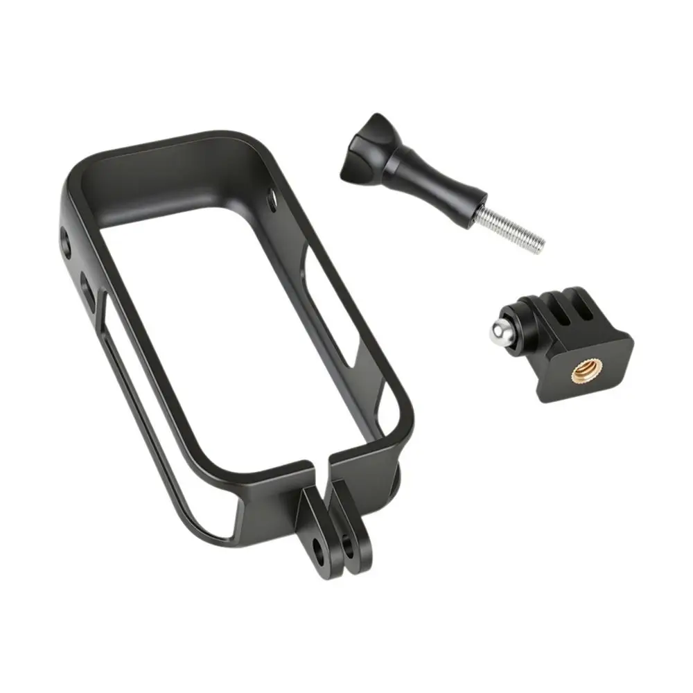 Shock Resistant Camera Mounting Cage PVC Open Frame Camera Protective Frame Precise Cutouts Mount Adapter for Insta 360 X6