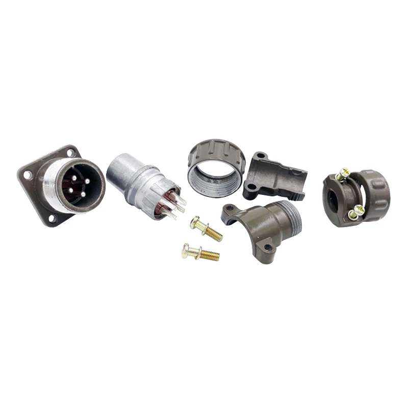 P20K6Q connector P20J2Q cable plug socket 2pin 3pin 4pin 5pin 7Pin metal connector P20J11Q