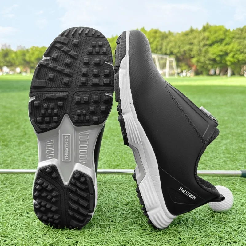 

2026 New Luxury Golf Shoe For Man Outdoor Lawn Men Sneakers Professional Golf Sneakers Man Wearable Men Walking Shoes