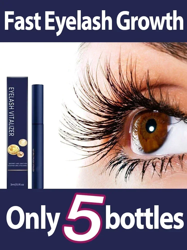 Fast Eyelash Growth Serum 7 Days extension Essence Liquid Natural Enhancement Nourishing Curls Thicker Lashes Eye Care 2024