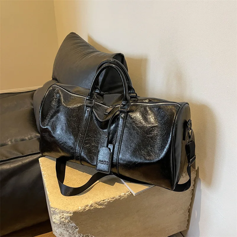 sac-de-voyage-a-main-retro-de-grande-capacite-sac-de-voyage-d'affaires-pour-femmes-sac-de-rangement-a-poignee-souple-pliable-en-cuir-pu-europeen