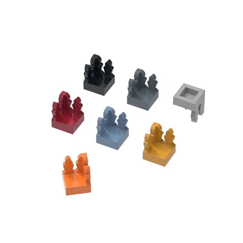 WANGE 415 stks/partij 6231 W Hoekige hoek hek Bouwstenen Moc Kleur Accessoires Compatibel met Baksteen DIY Onderdelen Speelgoed gift