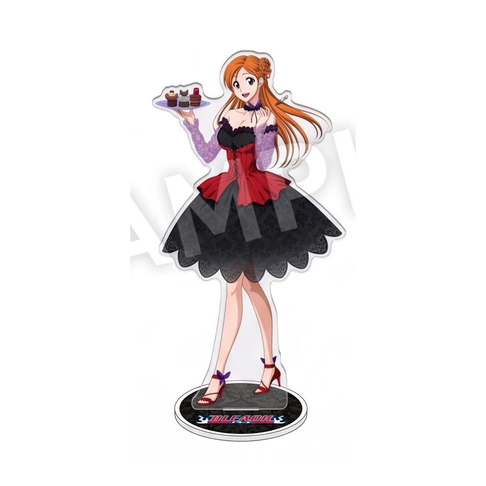 New Anime Bleach Acrylic Stand Kurosaki Ichigo Figure Desktop Decoration Collectible Ornament Character Model Gift Keychain view 3