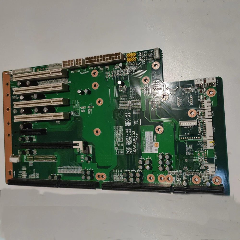 For Advantech Industrial Computer Backplane PCE-5B07-04 PCE-7B08-04 6608