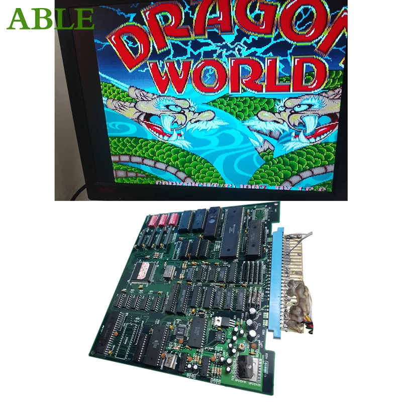 China Dragon Generation Arcade Board World Edition Game Arcade Motherboard PCB Board