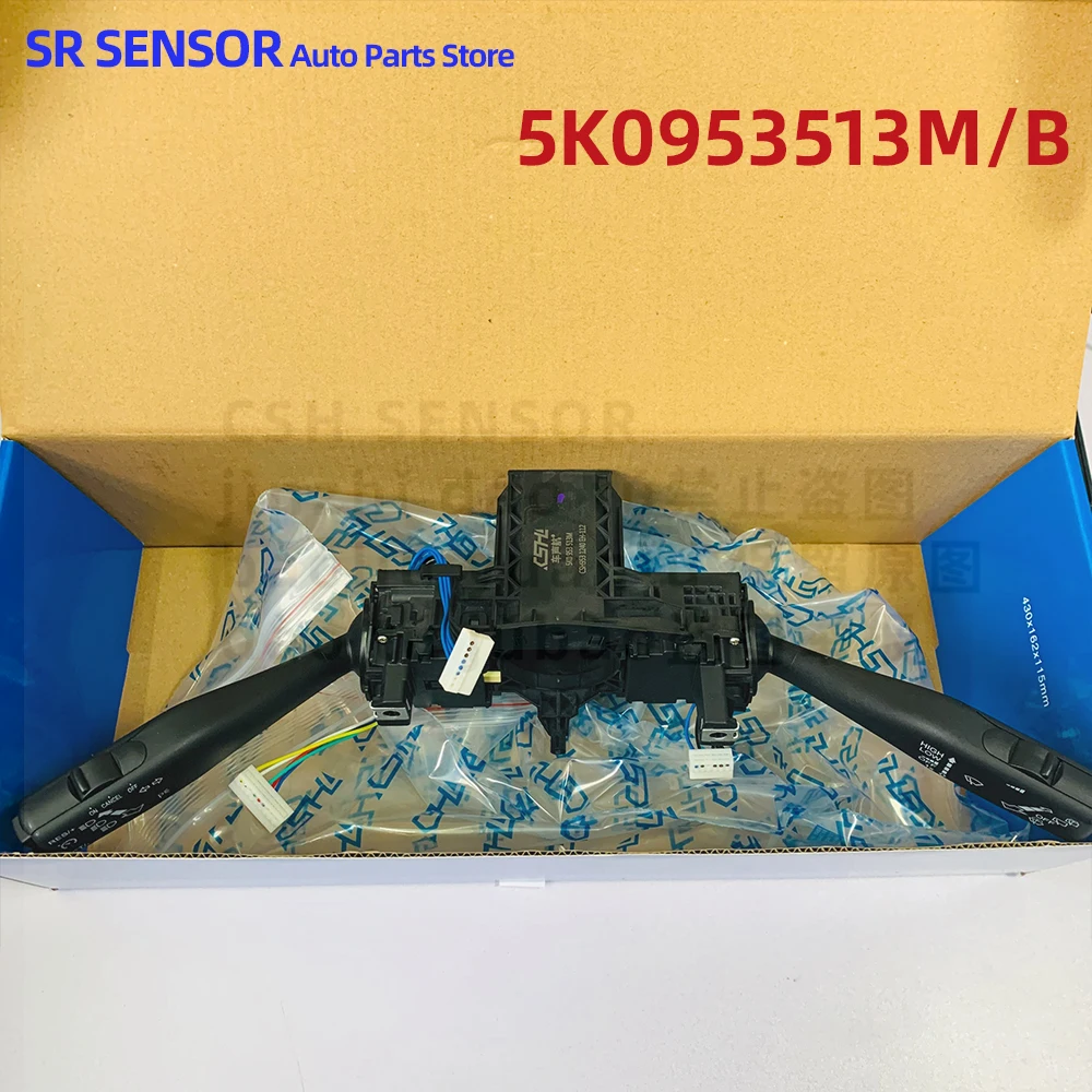 

For VW MK6 Eos Passat B7 Touran Skoda Yedi Octavia 5K0 953 513M 5K0953513M Multifunction Steering Column Cruise Control Switch