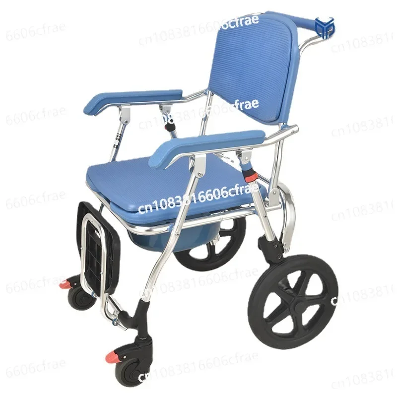 The Elderly Pregnant Woman Toilet Adjustable Height Aluminum Alloy Hitchhiking Bathroom Bath Chair Toilet