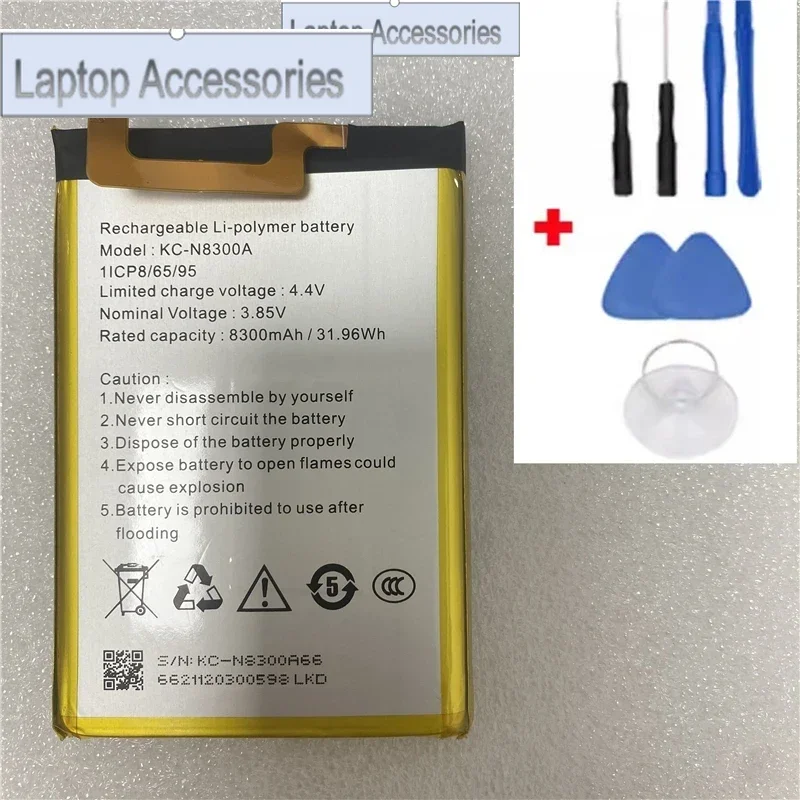 F HJ  In stock for OUKITEL KC-N8300A battery 8300mAh 1ICP8/65/95 Long Standby Time  production date For OUKITEL WP17 battery