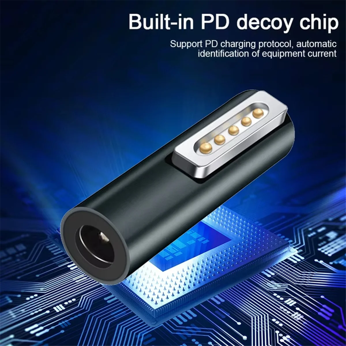 A05RP DC5521 Magnetic USB PD Adapter for /Pro Fast Charge Converter Connector for 2