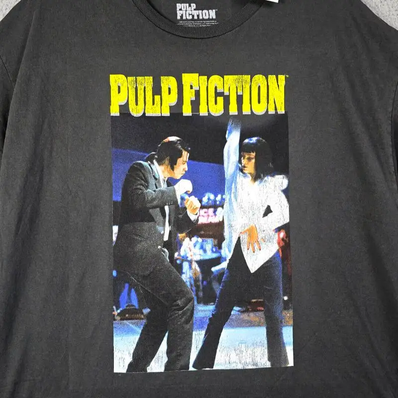 pulp-fiction-shirt-adult-mens-large-black-new-90s-movie-tarantino-nwt