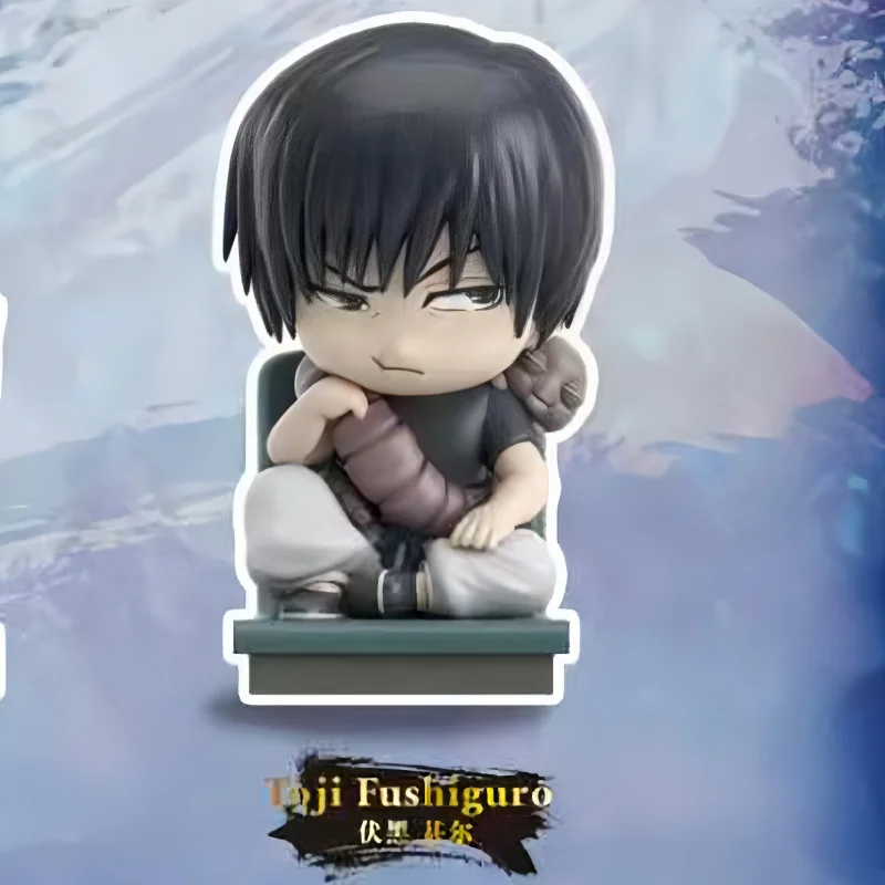 Neue, heiß begehrte, originale EAKI Jujutsu Kaisen Sitzfiguren Blindbox Desktop-Ornament Überraschungs-Geburtstagsgeschenke für Fans Trendige Spielzeuge – Detail 2