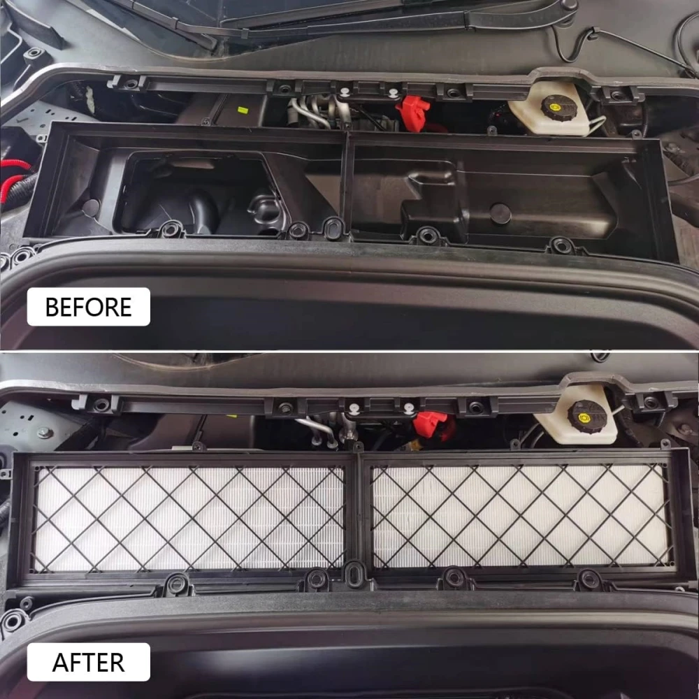 Für Modell y Luftfilter Hepa Luft ansaug filter Ersatz mit Aktivkohle für Tesla Modell y