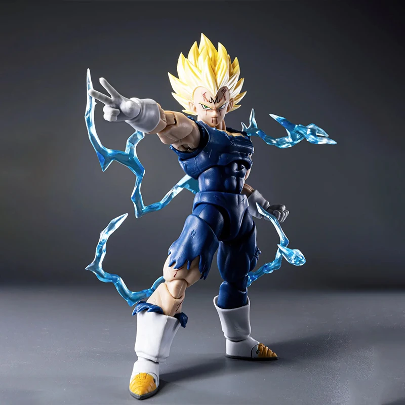 

Black Hole Toys&TK Dragon Ball Anime Figure SHF SSJ Majin Vegeta Full Power Action Figures Gifts Toy Collectible Model Customns