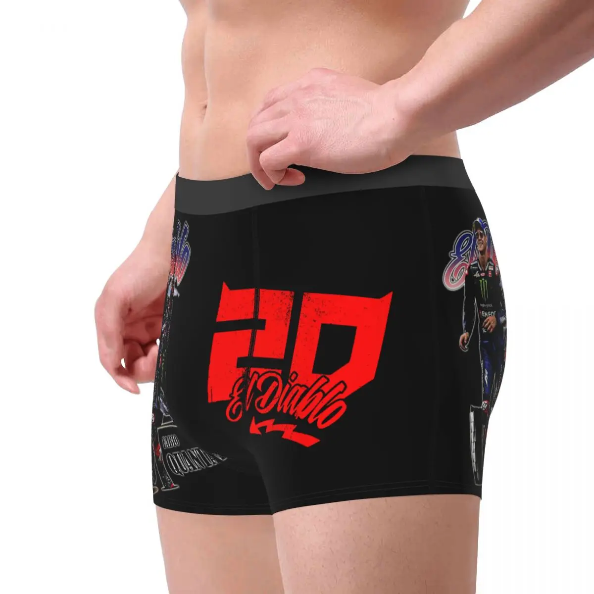 Custom Fabio Quartararo Boxers Shorts Mens Briefs Underwear Novelty Underpants