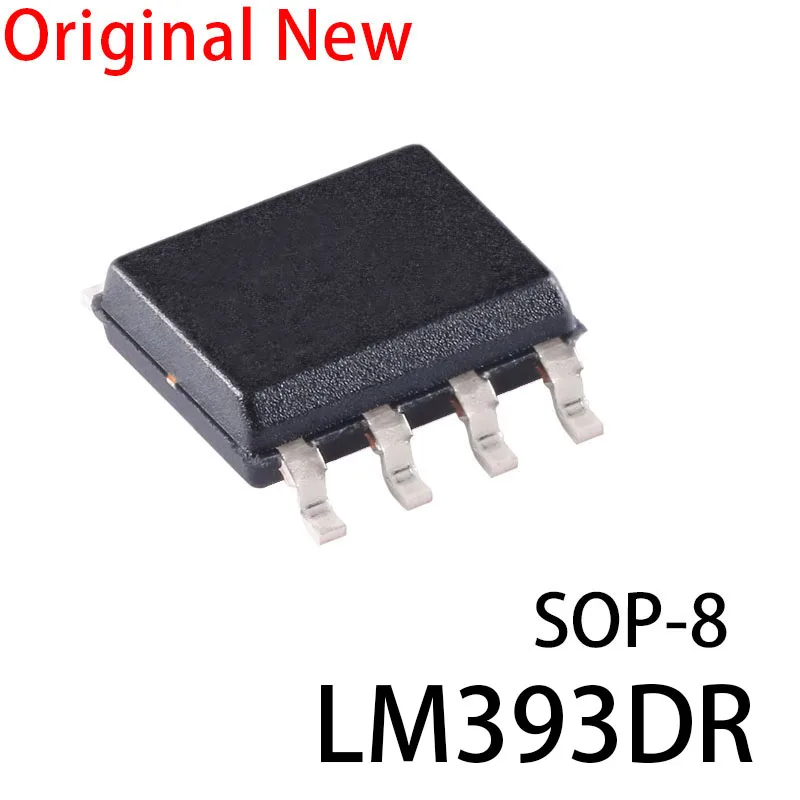 

1000PCS LM393 LM393DR LM393D SOP-8 Comparators Dual Differential new original