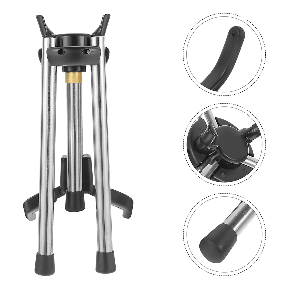 

Saxophone Stand Brackets Foldable Wind Instrument Trumpet Portable Holder Display