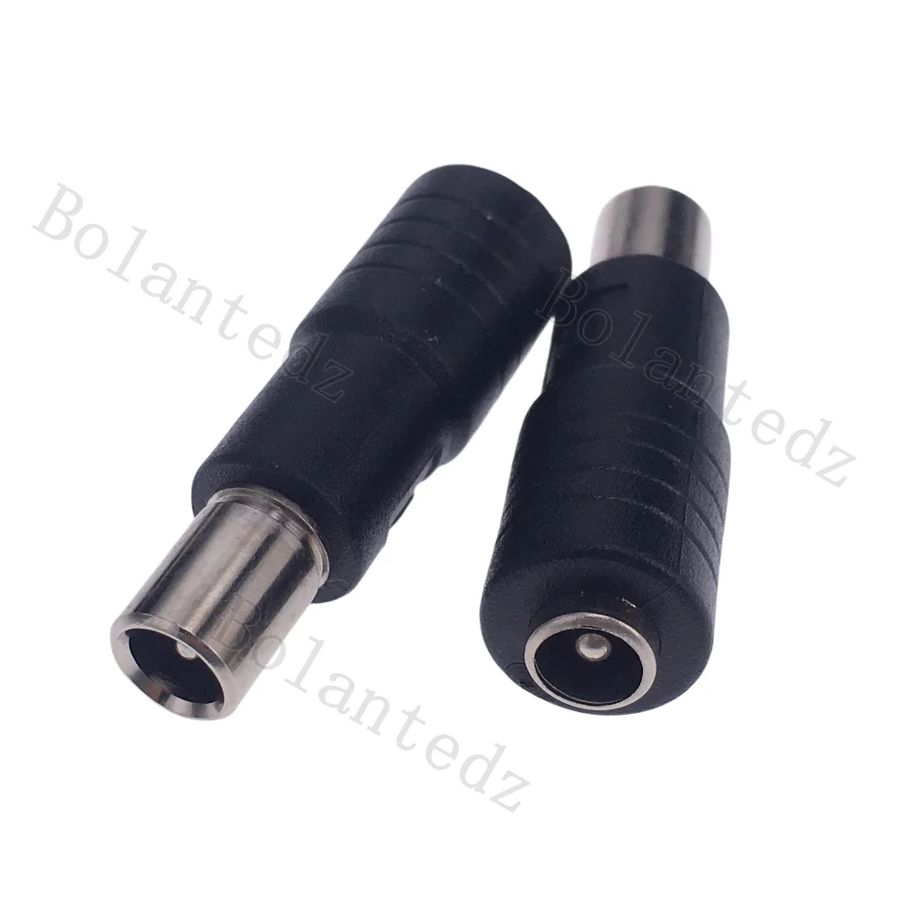 1Pcs 8.0*1.6/8.0x1.6mm Male to 5.5x2.1mm Female DC Power Aadpter For Xiaomi Laptop For Balance Scooter Charging DC Jack Plug