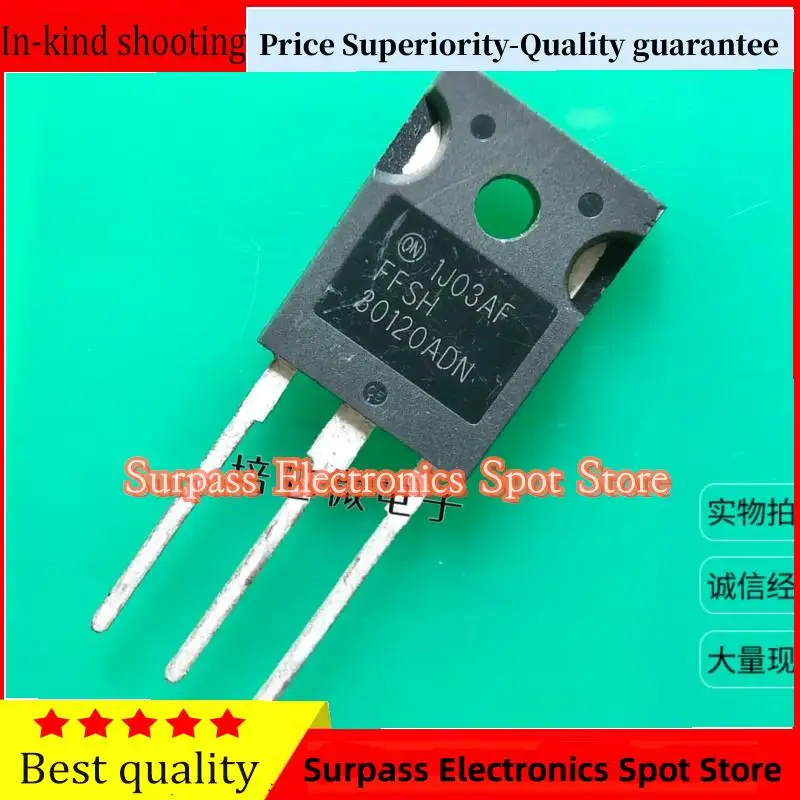 

10PCS-100PCS FFSH30120ADN TO-247 15A1200V Price Superiority-Quality guarantee