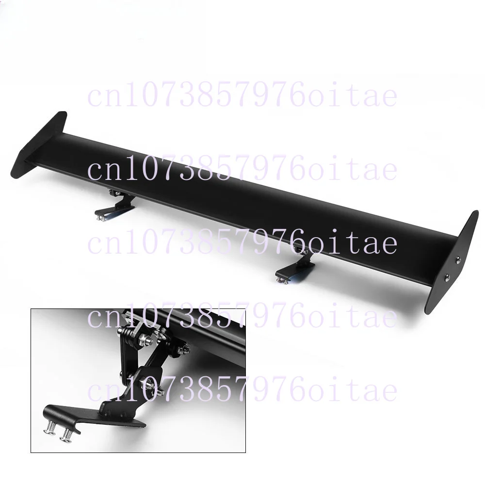 Car Car Modification Without Punching Single-layer Aluminum Alloy Tail Wing Hatchback Car Fixed Wind Wing Spoiler