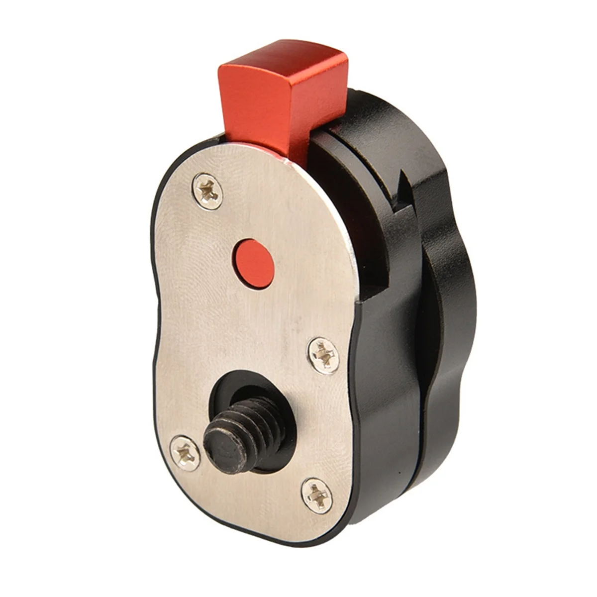 Retail! New Quick Release Plate with 1/4in Screw for LCD Monitor Magic Arm Field Monitor QR Adapter for LED Light Camera Tripod