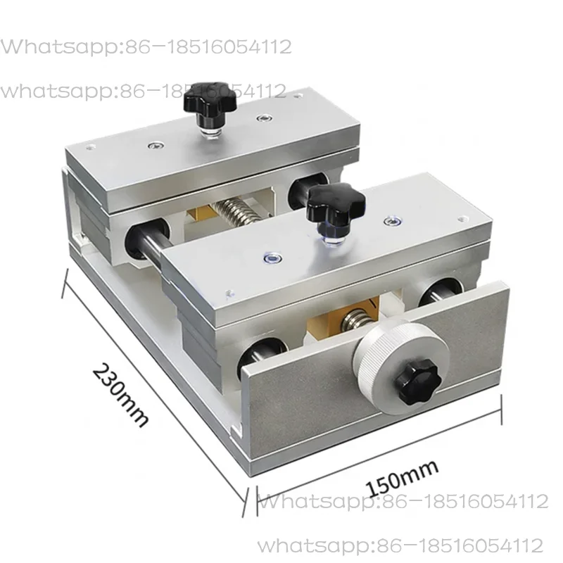 Laser marking machine tin foil, tissue paper cutting, gold cutting fixture, horizontal drawing translation stage