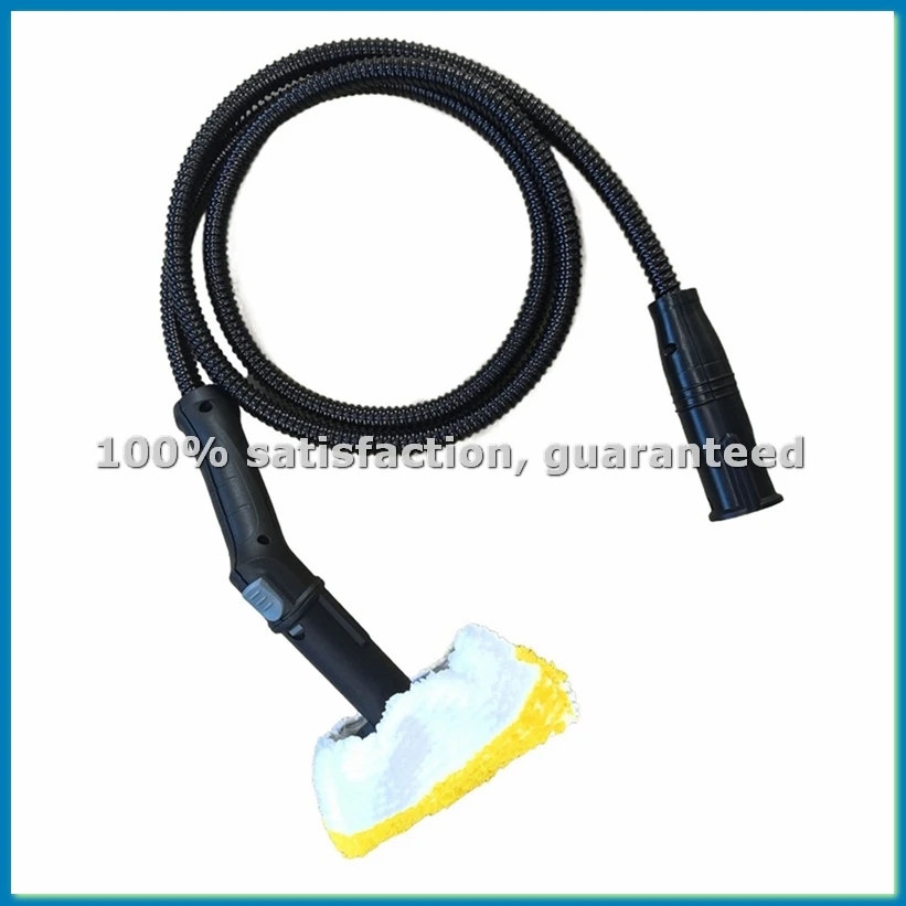 

Комплект аксессуаров для пароочистителя SC1: удлинительный шланг + ручная щетка + тканевая насадка, артикул 2.863-021.0-A57M