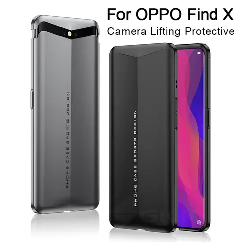 GKK Armor Blade Slim Case For OPPO Find X 360 Full Protection 2 in 1 Camera Lifting Protective Matte Cover for OPPO Find X Case
