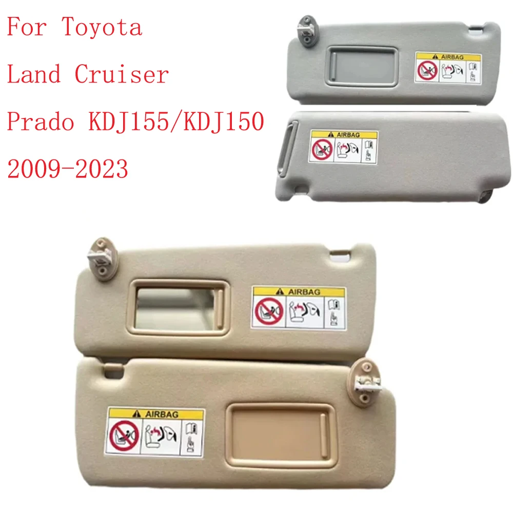 

Sun Visor Compatible with Makeup Mirror 74320-0G030-B0 and 74320-0G030-A0 For Toyota Land Cruiser Prado KDJ155/KDJ150 2009-2023