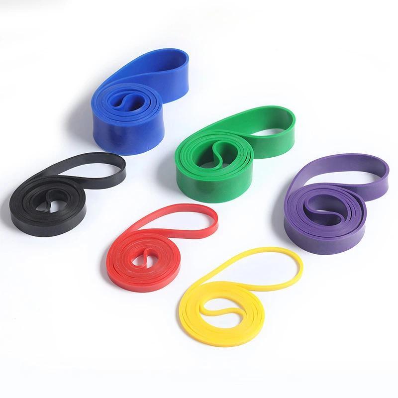 1 x TPE-Gummi-Widerstandsband 2080 x 4,5 mm, verschiedene Breiten von 13 mm bis 83 mm, Mehrstärken-Übungsbänder für Tischtennistraining – Detail 4