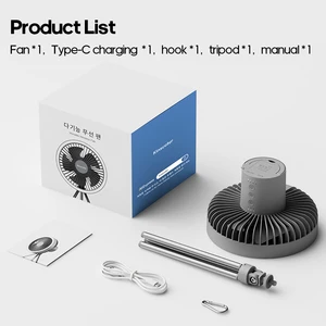 Power Bank wireless wireless, rechargeable, desktop, portable, circulator, camping, LED lighting, 10000mah, 4000mah power. 6 Main Sales Ceiling Fan - №6