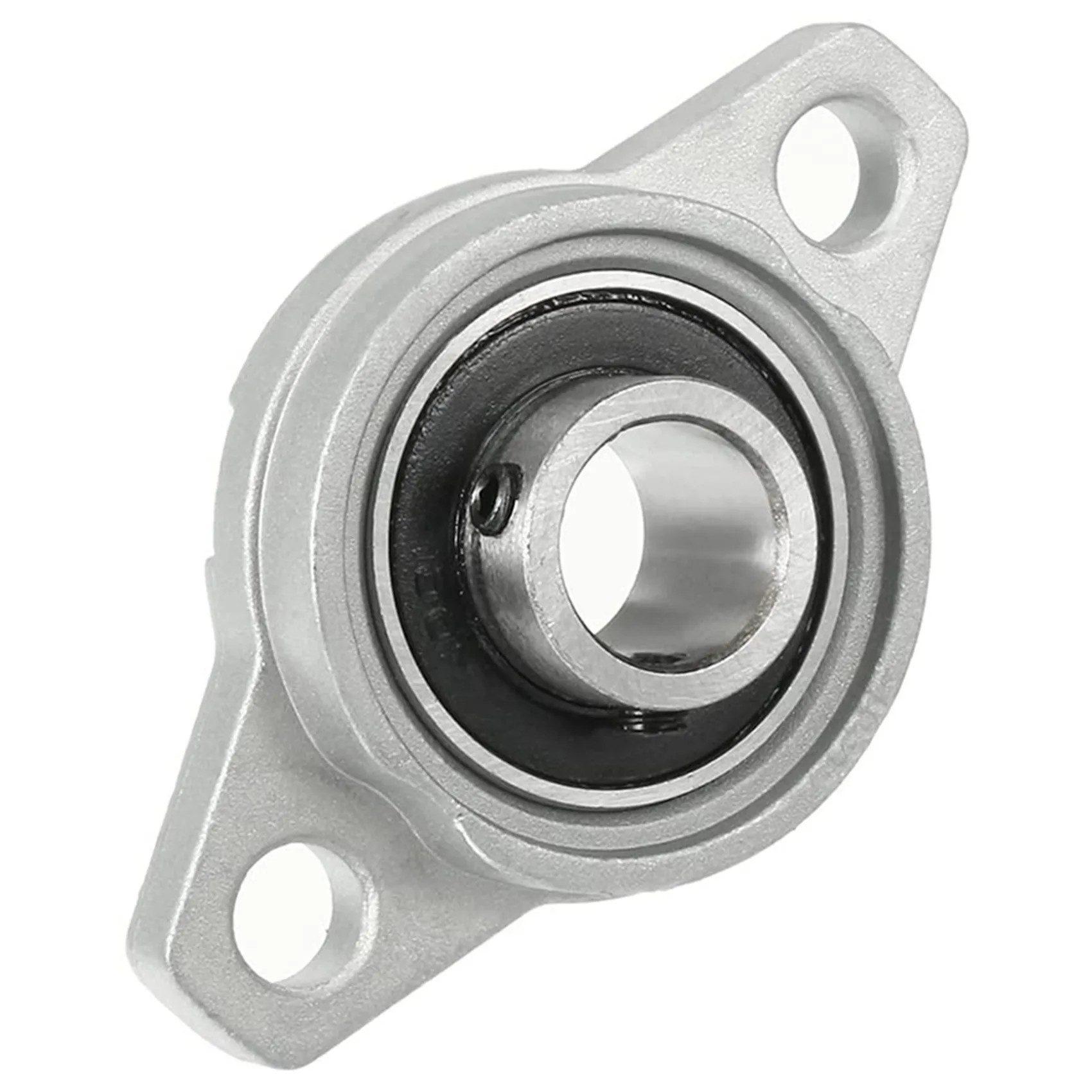 8Pcs KFL001 12Mm Zinc Alloy Self Aligning Pillow Block Flange Bearing Rhombic Bearing Housing-N37R