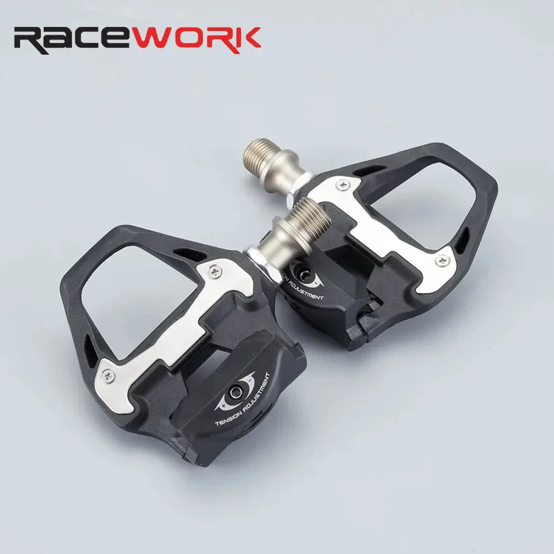 

RACEWORK Ультралегкая педаль с замком для шоссейного велосипеда с подшипником Peilin, самоблокирующаяся для LOOK/SPD