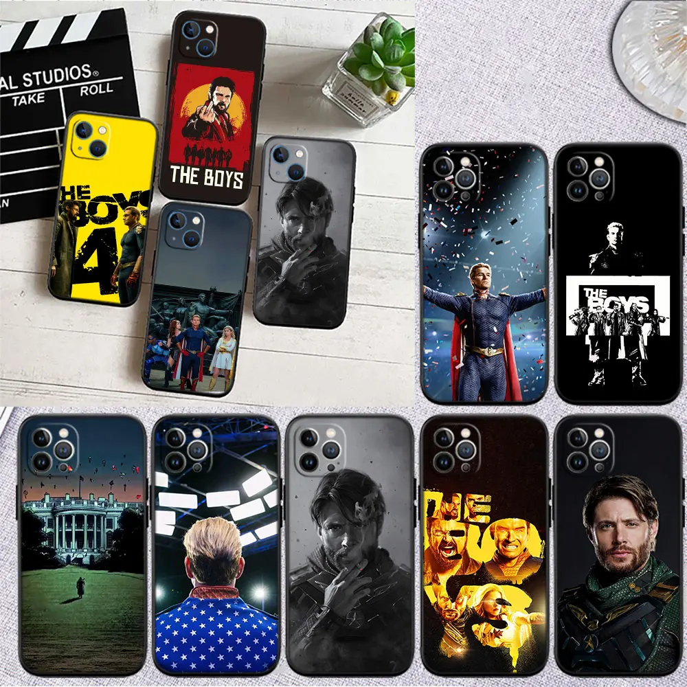 VY89 The Boys Soft Shell Phone Case for iPhone SE X XS XR 11 16E 17 Pro Max Air 8 7 6 6s Plus