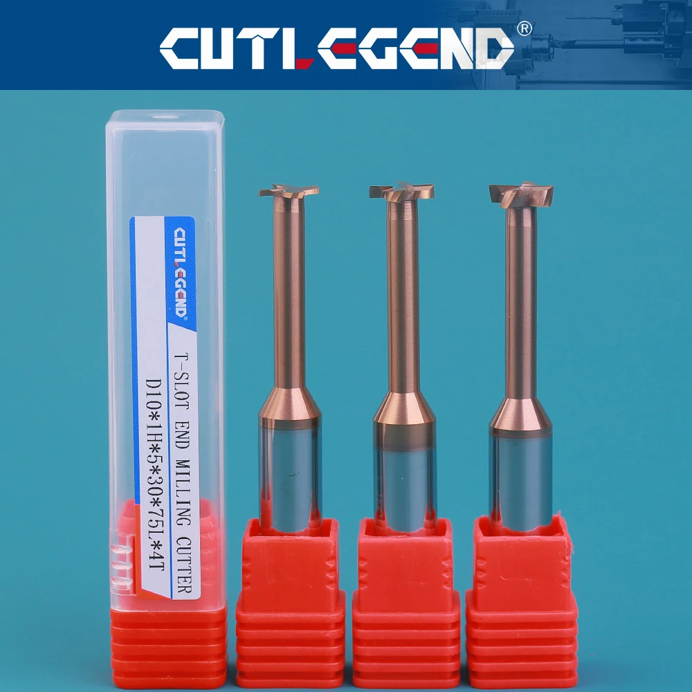 HRC60 Hartmetall T-Nutenfräser Wolfram CNC-Werkzeug für die Bearbeitung von Stahl und Edelstahl, Durchmesser 3-20mm, Dicke 0,5 1 2 3 4 5 6mm – Detail 1