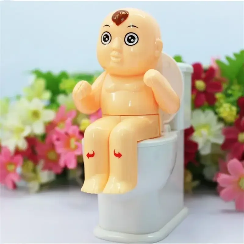 Kid Toilet Water Spray Toy Prank Joke Toy Spoof Funny Toy Gag Halloween Stress Reliever Toys Funny Strange Water Gun