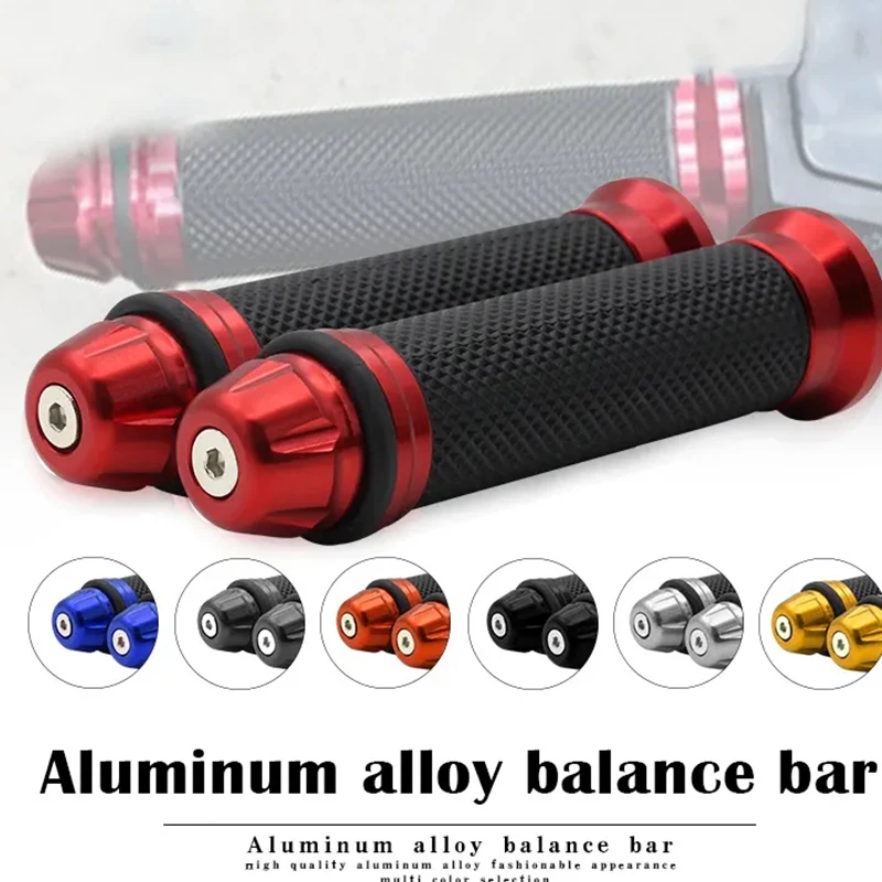 

1Pairs Anti-Slip Motorcycle Grips Hand Handlebar Bar Grips Bicycle Rubber Mountain Cycle Handle Handlebar Bar Grips