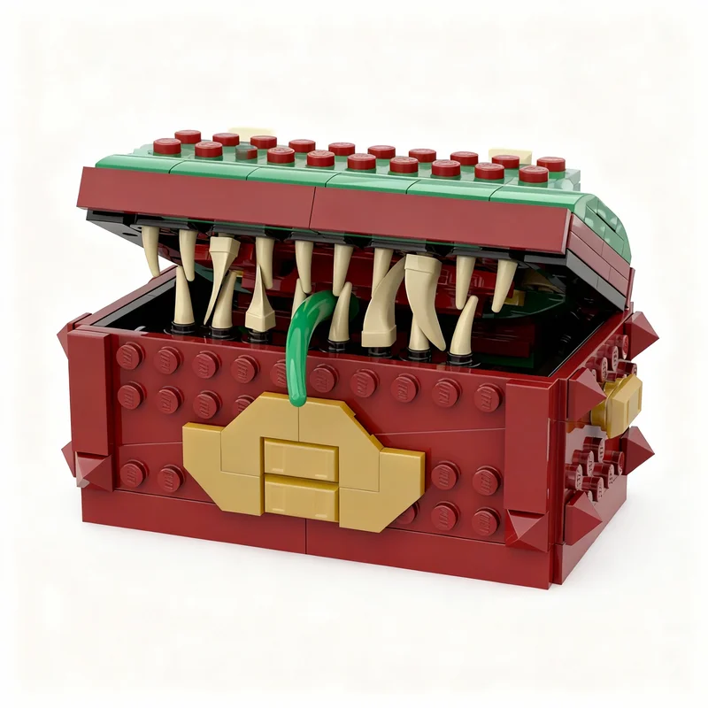 

282pcs MOC Mimic Chest Creator 3 1 Model Building Blocks Construction Toy Christmas Gifts DIY Creative Idea Education Assemble