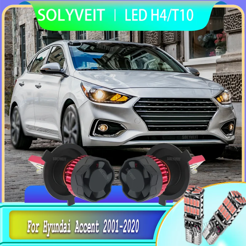 

Turbo Fan-Cooled 150W H4 LED Bulb for Sustained Peak Performance For Hyundai Accent 2001 2002 2003 2004 2005 2006 2007-2020