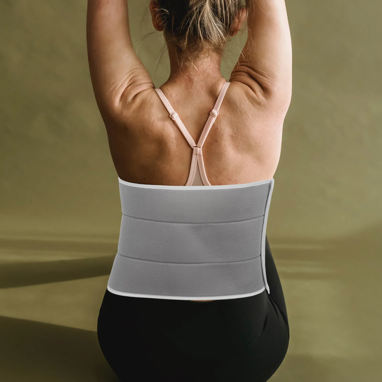 

1Pcs Shaping Belt Women Shapewear Enhanced Intensive Elasticity Portable Abdominal Shapewear Grey Waist Trainer