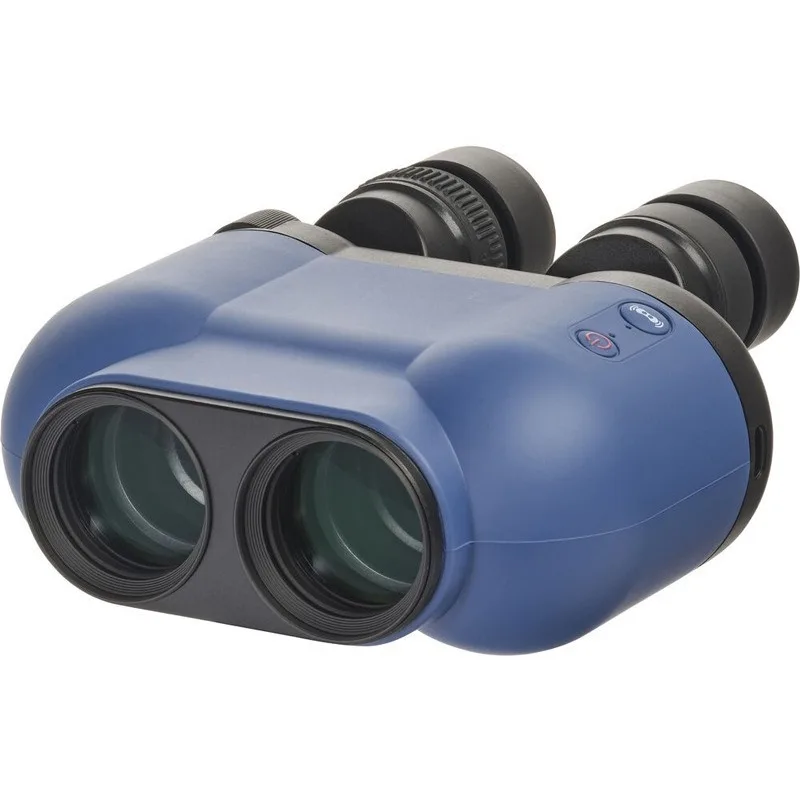 High power image stabilization handheld high power image stabilization binoculars dark blue
