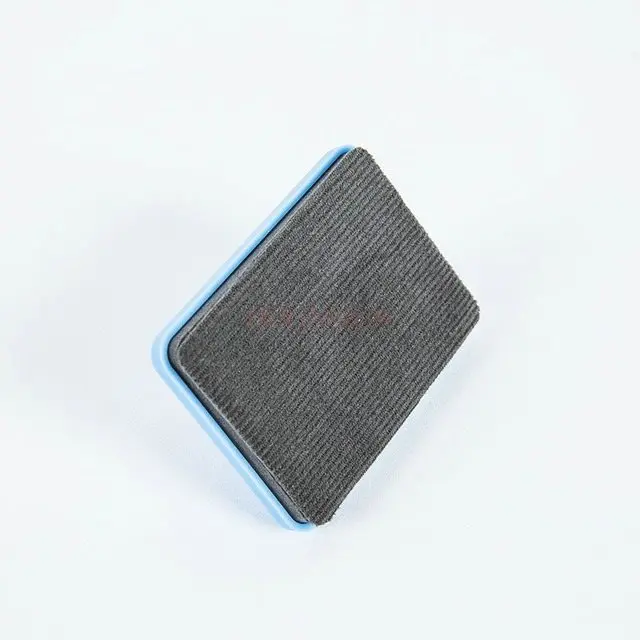 1pcs Magnetic pen slot board eraser dual-use velvet whiteboard eraser magnetic blackboard eraser