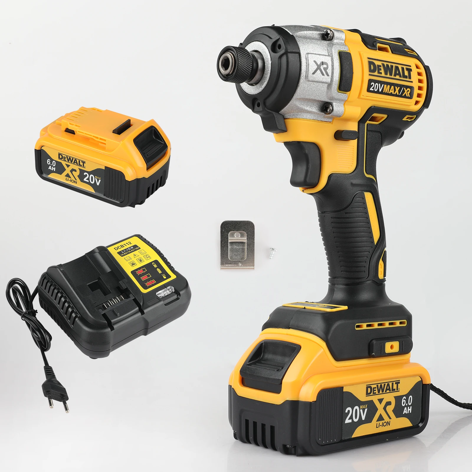 Taladro Eléctrico DEWALT DCF887, Atornillador de Impacto, Taladro Inalámbrico de 20V, Destornillador Eléctrico, Motor sin Escobillas, Herramienta Eléctrica Inalámbrica