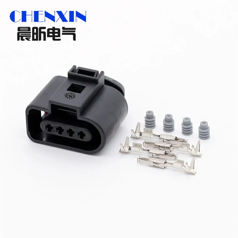 

Автомобильный аксессуар1J0973704, автоматический датчик температуры, разъем для ремонта, водонепроницаемый электрический провод, гнездовой разъем для Audi A4 A6 VW