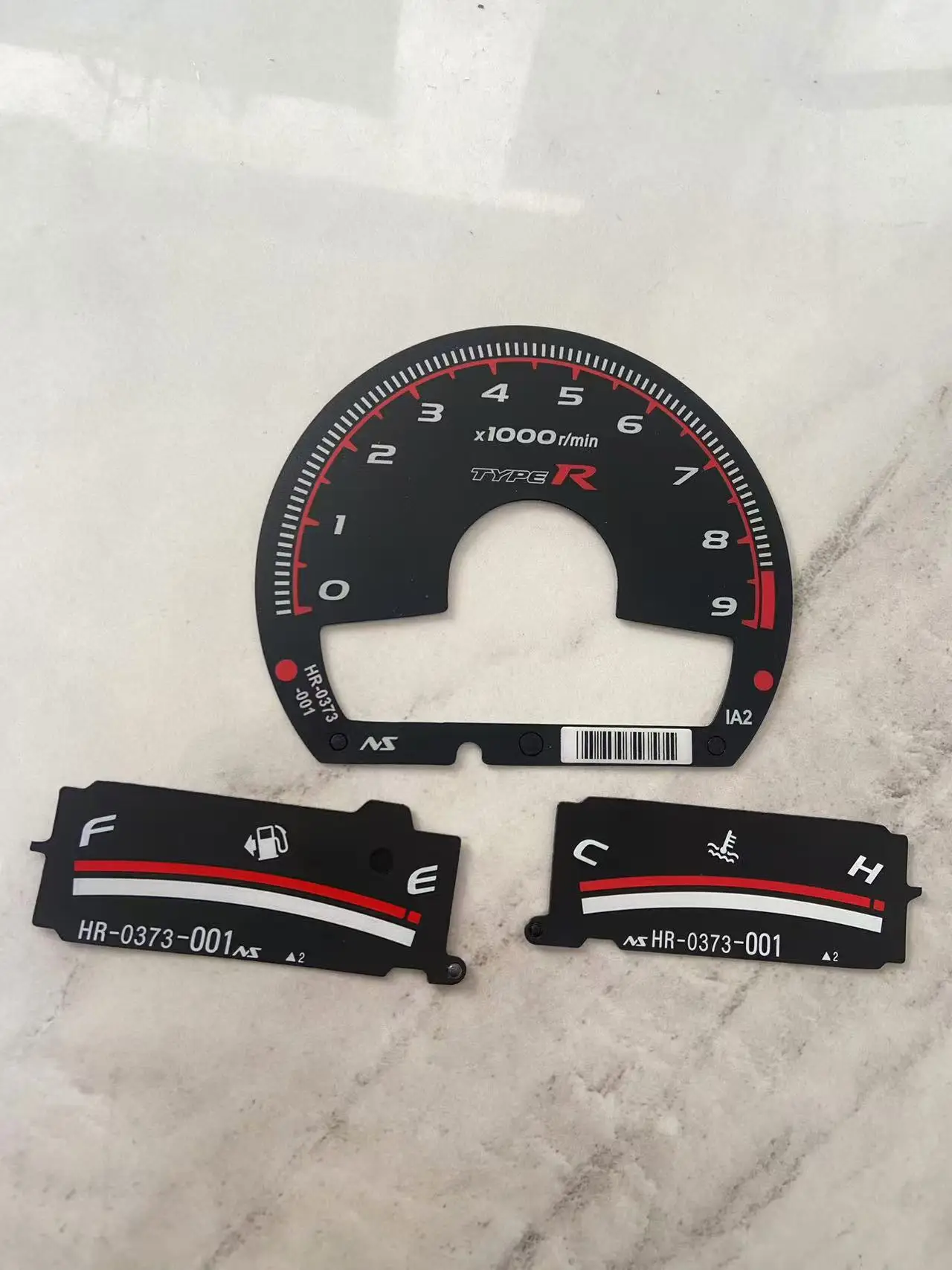 

Лицо датчика приборной панели для Honda Civic FA5 FG2 FA1 FD1, циферблат приборной панели Type-R MUGEN SI