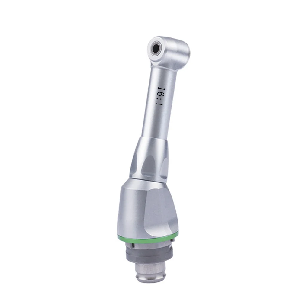 JUMTOP Dental 16:1 Reduction Contra Angle Handpiece Head Push Button Chuck for Endo Motor Handpiece