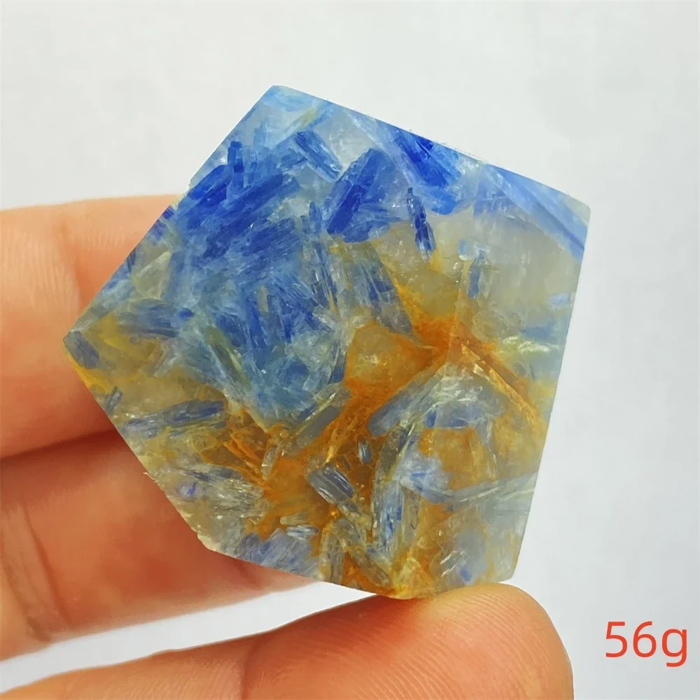 Natural Blue Kyanite Crystal Blue Quartz Polyhedral Energy Gemstone Reiki Healing Gift Home Decor