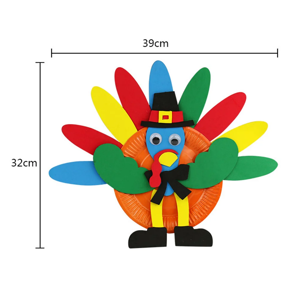 2pcs Handbag Making Materials Kit For Kids Diy Accessories Educational Craft Set Thanksgiving Party Decorations Crafting