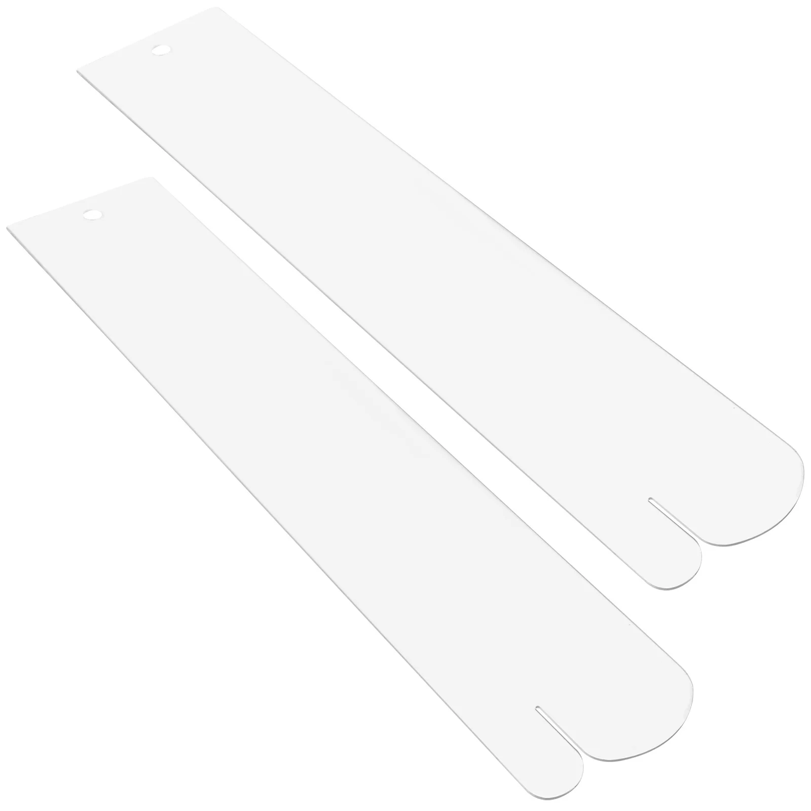 2Pcs Sock Hanger Acrylic Hanging Prop Multi Functional Stocking Display Size Extra Long Sock Hanger Stocking Display Prop