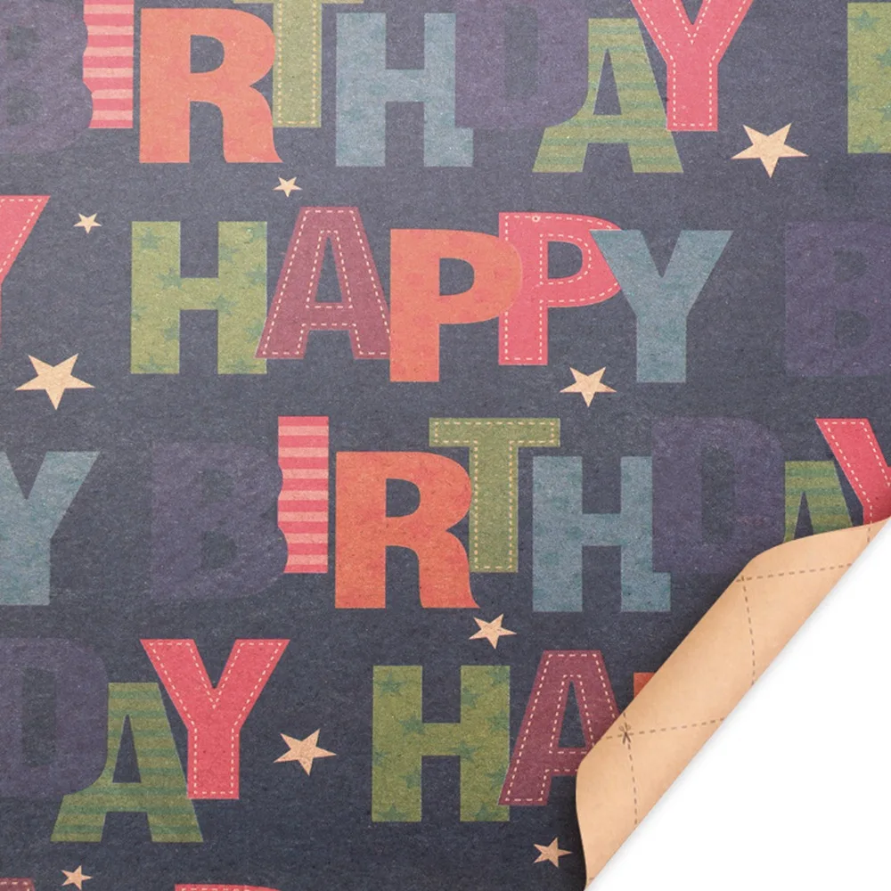 12 ورقة من ورق تغليف عيد الميلاد 6 أنواع مختلفة من ورق تغليف الهدايا للأولاد والرجال والنساء والأطفال-POS