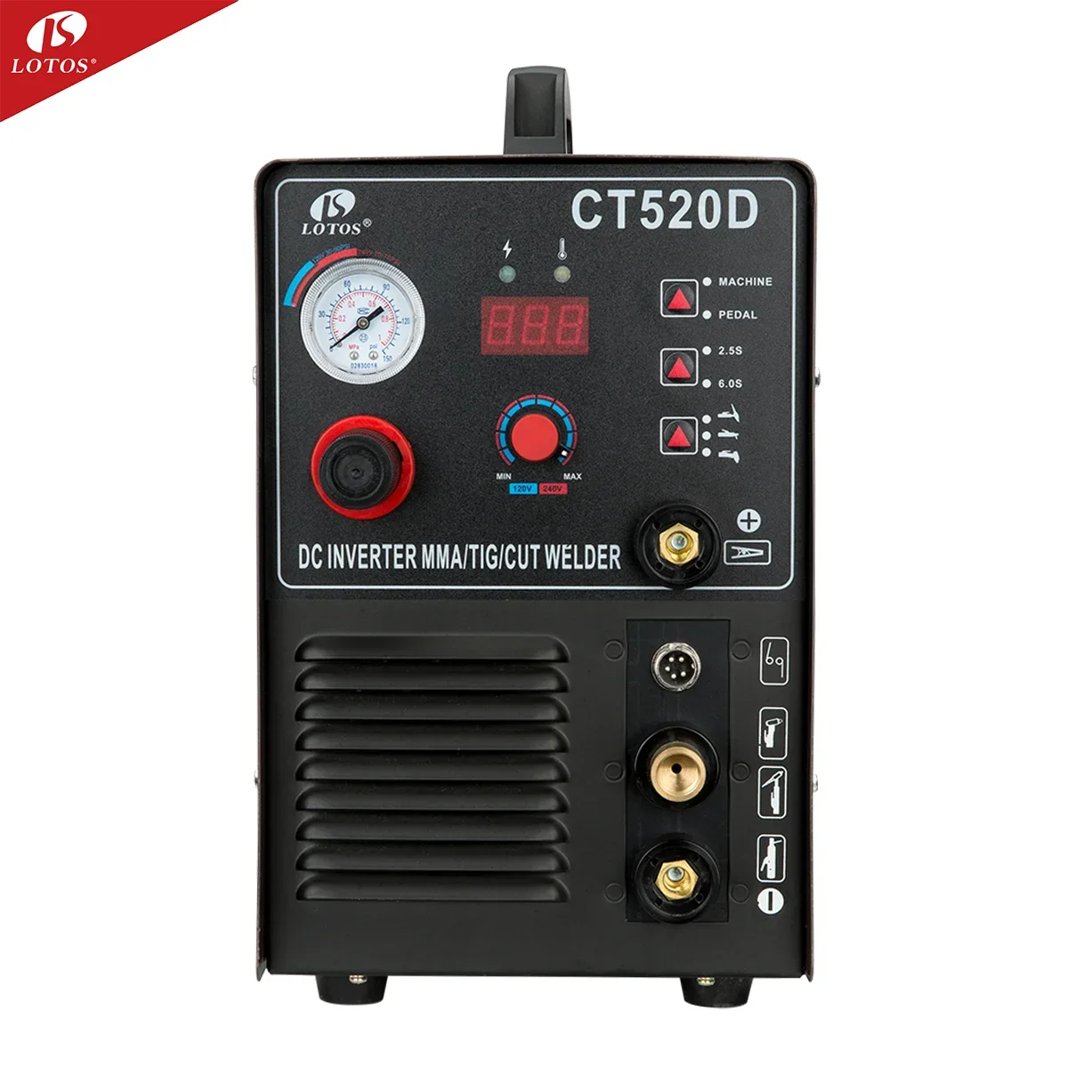 Lotos CT520D110/220v welders 3 in 1cut tig mma high frequency welding machine equipment price for black friday sale